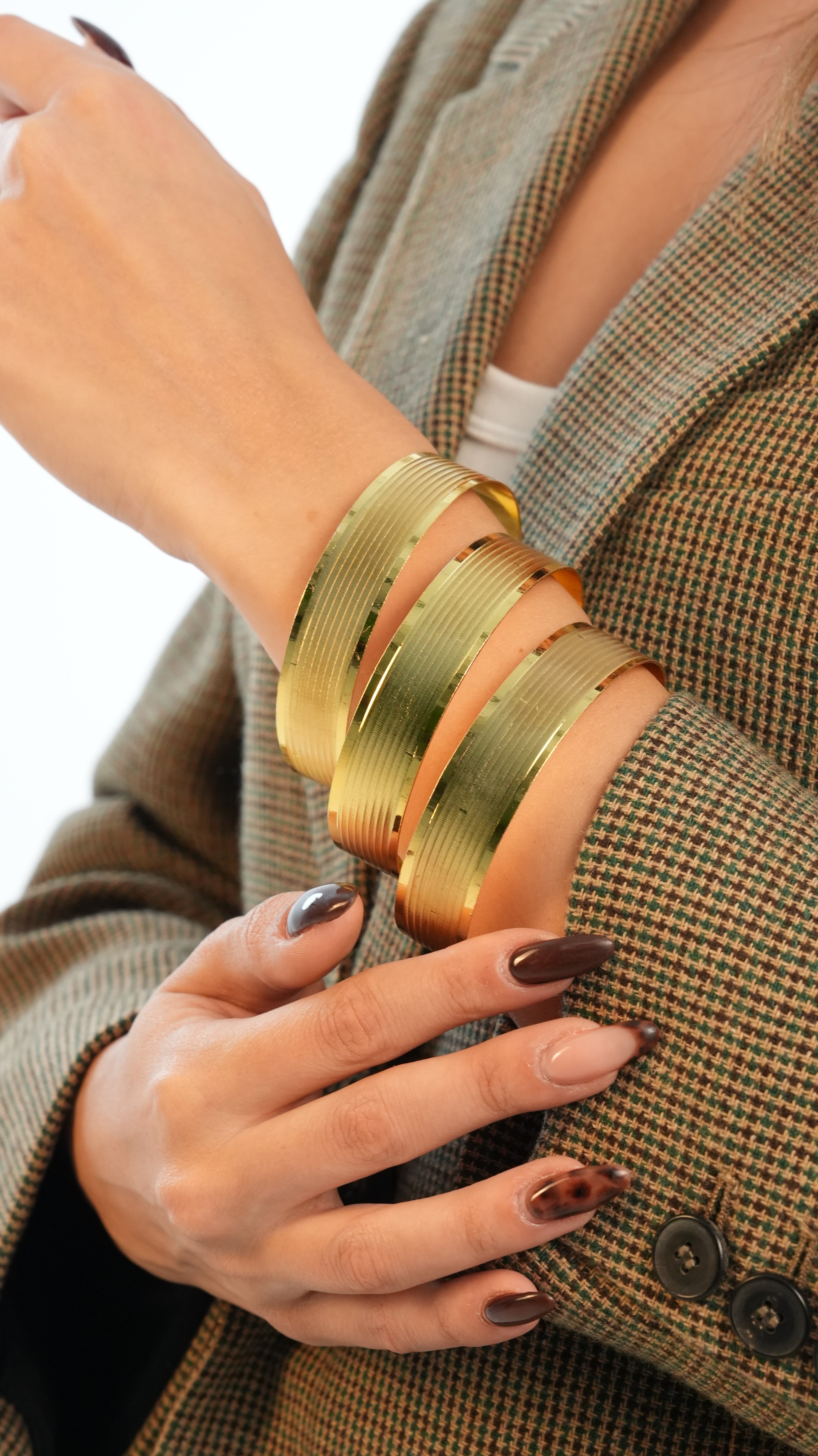 22 Ayar Altın Görünümlü Trabzon Bilezik